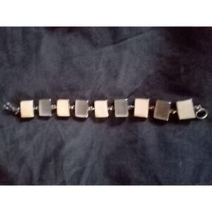 Jessica Lee 925 Sterling Silver Sea Glass Bracelet